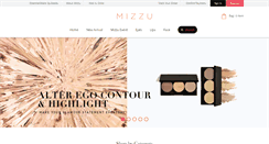 Desktop Screenshot of mizzucosmetics.com